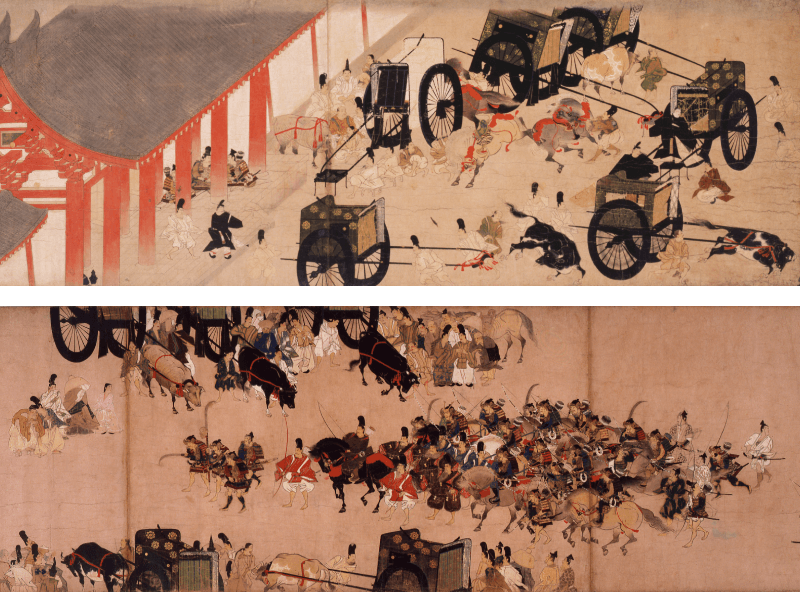 Narrative picture scroll of the Heiji Civil War: Scroll of Shinzei