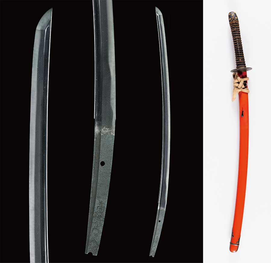 Important Cultural Property, Tachi sword, signed “Takatsuna”, Known as Takigawa(owner’s name) Takatsuna, Ko-bizen Takatsuna, 12-13th century, Kamakura period