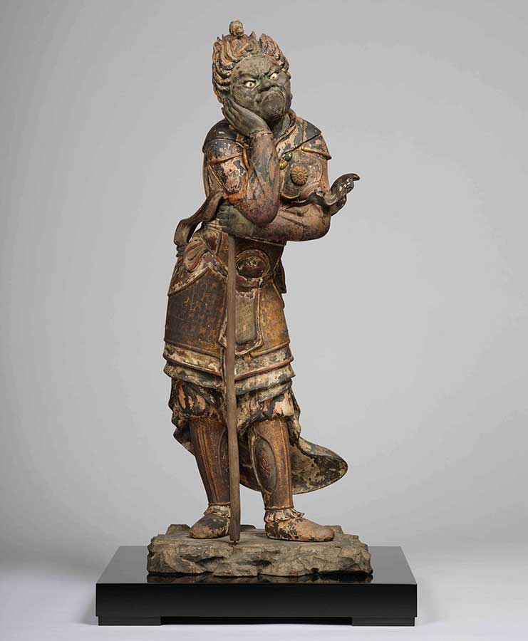 慶派《木造十二神将立像》のうち午神像　鎌倉時代・安貞2年（1228）頃