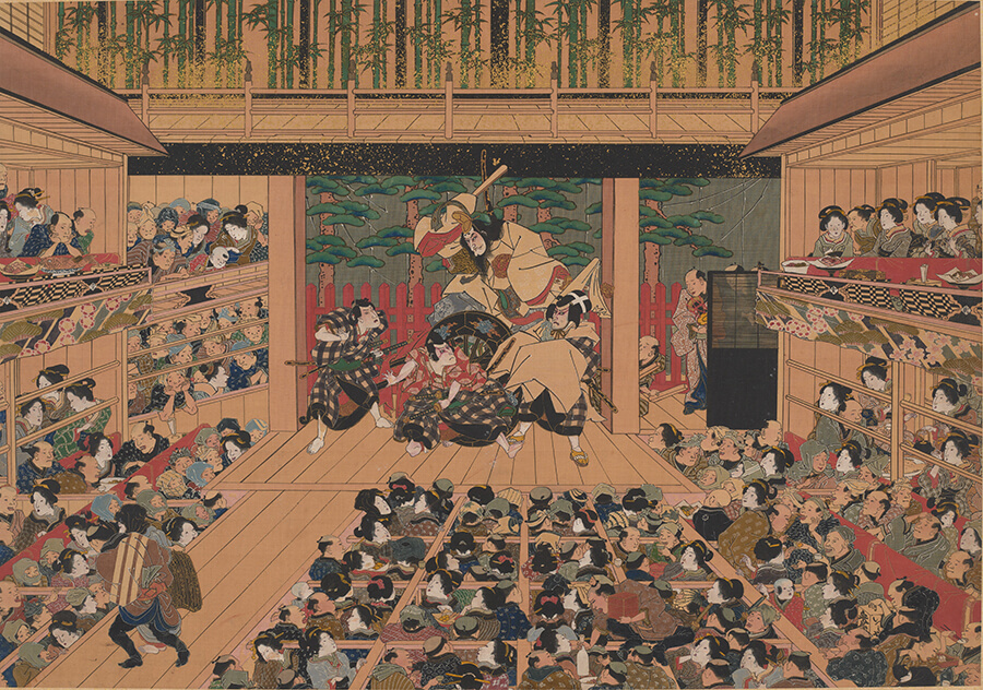 豊原国周生誕190年］ 歌舞伎を描く ―秘蔵の浮世絵初公開！ - 静